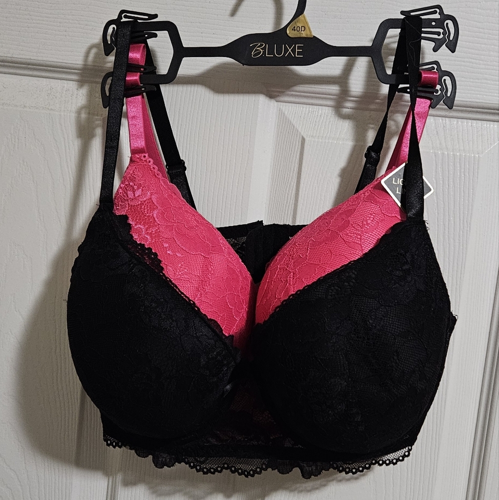 Laced bra